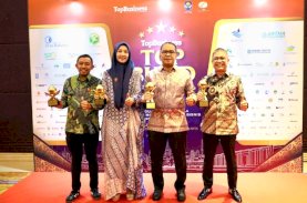 Danny Pomanto Raih Penghargaan Top Pembina BUMD 2024