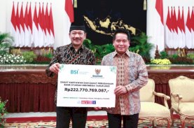 BSI Serahkan Zakat Rp222 Miliar