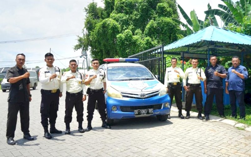 Pasukan Patroli Keamanan Tanjung Bunga Makassar. foto: istimewa