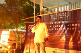 Ramli Lallo Hadiri Pelaksanaan Earth Hour Makassar