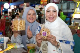 Pasar Ramadan Mulo, Plt Ketua PKK Sulsel Bantu Promosikan Produk UMKM