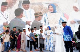 Buka Puasa Akbar dan Peringatan Nuzulul Qur’an, Sofha Marwah Serahkan Bantuan