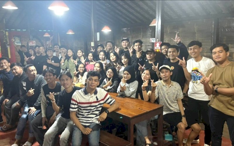 KOMITMEN BERKELANJUTAN. PT Vale Indonesia Tbk (PT Vale) mengunjungi organisasi kemahasiswaan Luwu Timur di Yogyakarta, tepatnya di Asrama Luwu Timur, Yogyakarta, Kamis (29/2/2024). foto: istimewa