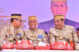 Hari Jadi Bone Ke-694, Pj Gubernur dan Kapolda Sulsel Hadiri Mattompang Arajang