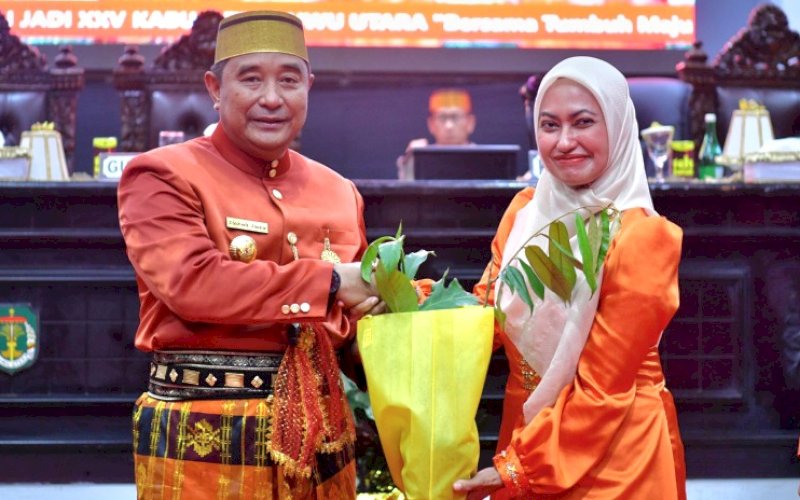 Bahtiar Baharuddin-Indah Putri Indriani. foto: istimewa