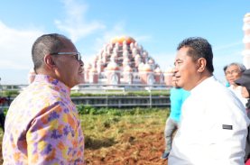 Penanaman Pohon Kelapa Genjah dan Dalam di Taman Religi CPI Makassar, Komoditas Unggulan Sulsel dari Selayar