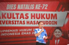 Dies Natalis FH Unhas, Danny Pomanto Ajak Alumni Memajukan Pemerintahan Melalui Produk Hukum