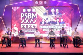 Danny Pomanto Tabuh Gendang pada Pembukaan PSBM XXIV 2024