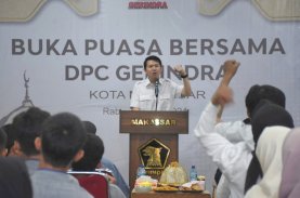 Gerindra Makassar Buka Puasa Bersama Anak Yatim