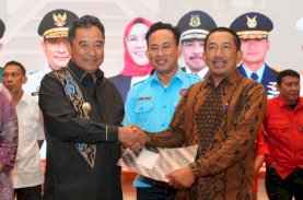 Pj Gubernur Silaturahmi dengan Perwakilan Buruh Se-Sulsel