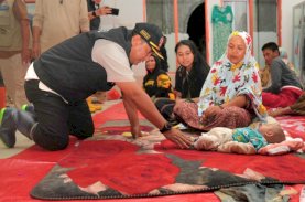 Pj Gubernur Sulsel Kunjungi Titik Banjir Terparah di Luwu