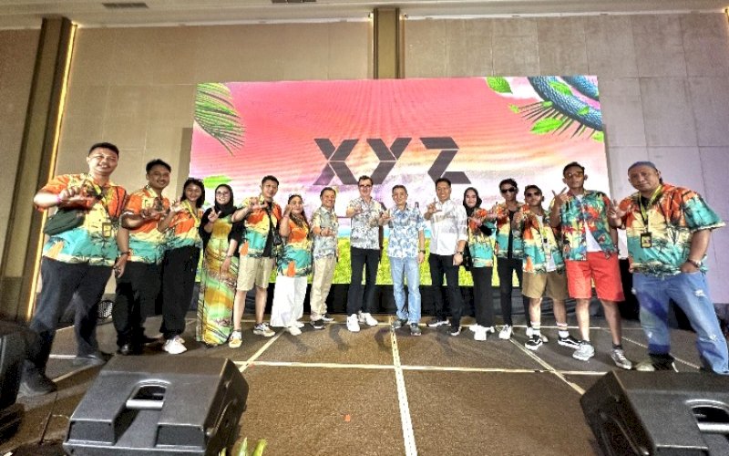 PERKENALAN PRODUK. Grand Product Knowledge XYZ Livin Green River View yang digelar di Hotel The Rinra Makassar, Rabu (22/5/2024). foto: istimewa