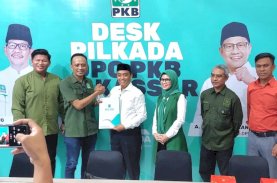 Pilwalkot Makassar 2024, Rahman Bando Ambil Formulir di PKB