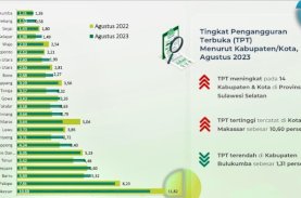 Tingkat Pengangguran Terbuka Bulukumba Terendah di Sulsel