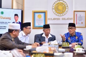 Perkuat Kerja Sama dan Sinergi, Pj Gubernur Temui Pengurus MUI Sulsel
