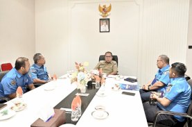 Porpamnas VIII 2024 Makassar, Beni Iskandar Pimpin Panitia Daerah Temui Danny Pomanto