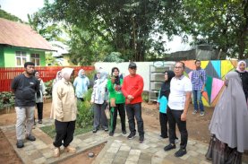 Indira Bersama Danny Pomanto Tinjau Lokasi Lomba Kelurahan Terpadu di Manggala