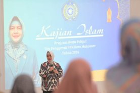 Dukung Penguatan Keimanan Umat, PKK Makassar Gelar Kajian Islam