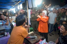 Indira Kunjungi Pasar Malam Utara Fest 2024 di Pelabuhan Poetere