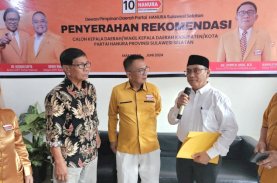 Rahman Bando Bacalon Wali Kota Makassar Pertama Kantongi Rekomendasi Partai Politik