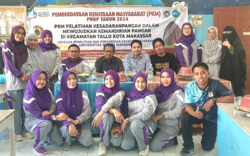 PELATIHAN. SD Inpres Baraya 1 Kota Makassar mengadakan pelatihan kesadaran pangan dengan tema 'Kesadaran pangan dalam Mewujudkan Kemandirian Pangan Sejak Dini', Sabtu (8/6/2024). foto: istimewa