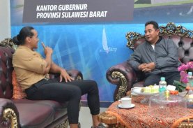 Ade Rai Terkesan Saat Ngobrol Bareng Pj Gubernur Sulbar