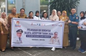 Harganas Ke-31, DPPKB Pelayanan KB Serentak di Faskes Makassar