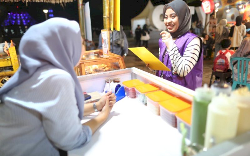 Salah satu tenant kuliner di F8 Makassar. foto: istimewa