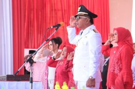 Andi Utta Pimpin Upacara HUT Kemerdekaan RI Ke-79 yang Berlangsung Khidmat