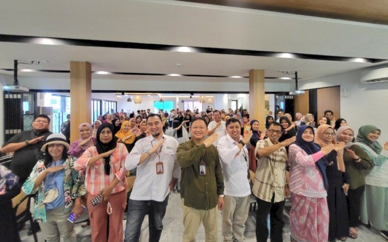 RAMAH TAMAH. BSI UMKM Center Makassar (BSI UC Makassar) mengadakan Ramah Tamah bersama para pelaku UMKM dan beberapa Mitra Inkubator yang tersebar dari beberapa daerah Sulsel, Jumat (2/8/2024). foto: istimewa