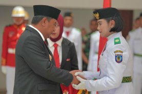 Pengukuhan Paskibraka Sulbar, Ini Harapan Pj Gubernur