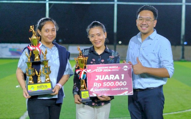 PERTANDINGAN. PT GMTD Tbk sukses menggelar pertandingan olahraga rangka memeriahkan HUT Kemerdekaan RI ke-79 di Mal GTC, Jl Metro Tanjung Bunga, Makassar. foto: istimewa
