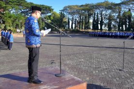 Sekda Sulsel Irup Upacara HUT Kemerdekaan RI Ke-79