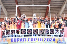 Bupati Cup 2024 Resmi Ditutup, Giliran Rilau Ale Angkat Trofi Juara