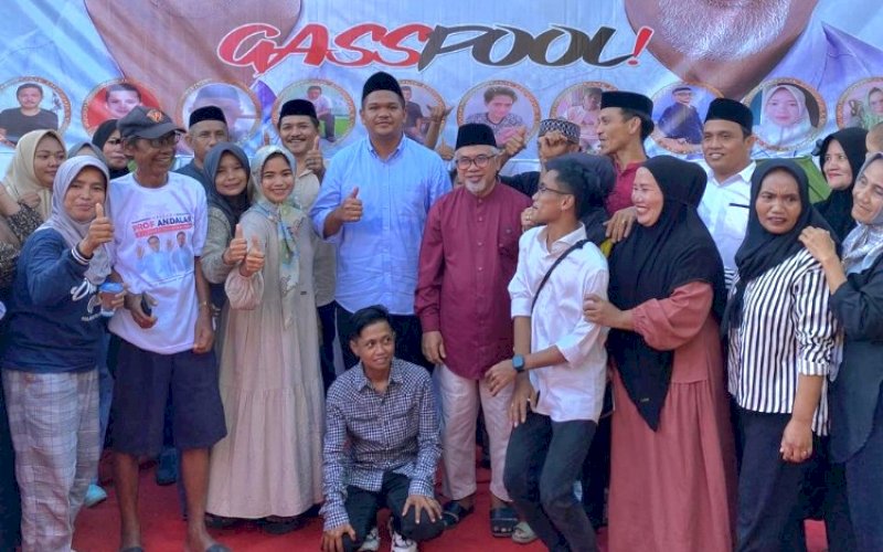 SIAP DEKLARASI. Pasangan calon Bupati dan Wakil Bupati Bantaeng, M Fathul Fauzy Nurdin-Sahabuddin (Uji-Sah) akan menggelar deklarasi di Lapangan Pantai Seruni, Bantaeng, Rabu (28/8/2024). foto: istimewa