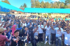 Andi Utta-Edy Manaf Kampanye Perdana di Bontobulaeng dengan Riang Gembira