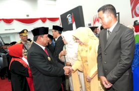 Pj Gubernur Beri Selamat Pelantikan Anggota DPRD Sulbar