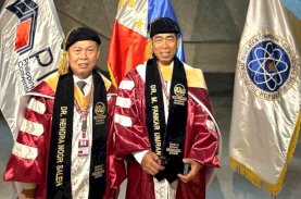 Ketum IKAFE Unhas Raih Doktor di Filipina