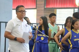 Turnamen Basket Antar Pelajar dan Umum, Sekda Sulbar Harap Terus Berkelanjutan