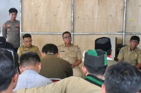 Sekda Sulbar Temui Massa Aksi Aliansi Mahasiswa