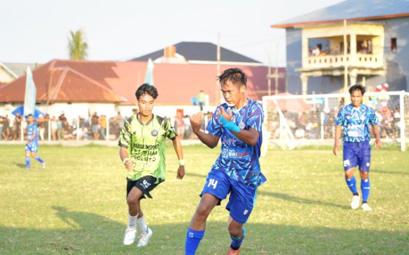 VALE CUP. Pertandingan sepak bola, salah satu cabang olahraga yang digelar pada Vale Cup 2024. foto: istimewa