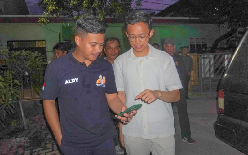 Aldy Rafzanjani Thamrin mendampingi Ilham Ari Fauzi A Uskara. foto: istimewa