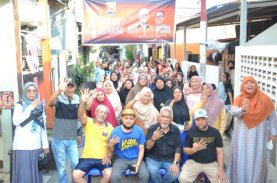 Amri-Rahman Yakinkan Warga Bantuan Modal Usaha Rp10 Juta