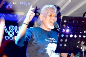 Sisi Lain Calon Wali Kota Makassar, Amri Arsyid dari Panggung Musik hingga ke Ranah Politik