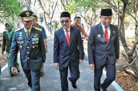 HUT TNI Ke-79, Pjs Wali Kota Makassar Hadiri Ziarah Nasional