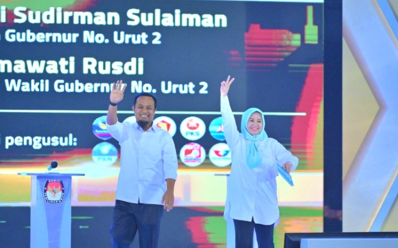 Andi Sudirman Sulaiman-Fatmawati Rusdi. foto: istimewa.