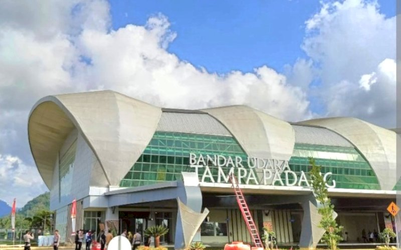 Bandara Tampa Padang Mamuju. foto: istimewa