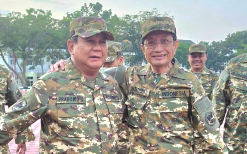 Prabowo Subianto-Nasaruddin Umar. foto: istimewa