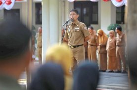 Pjs Wali Kota Makassar Pimpin Apel Sampaikan Pesan Kekompakan