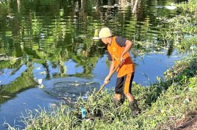 Pjs Wali Kota Makassar Pimpin Normalisasi Kanal di Manggala dan Bontoala